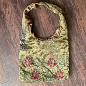 Velvet vintage mini bag